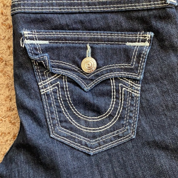 True Religion World Tour Boot Cut Sz 27 WLH564GS7 - Picture 3 of 10